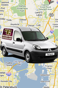 TLC Tile Pros Tampa is serving the Tampa Bay & Pinellas areas